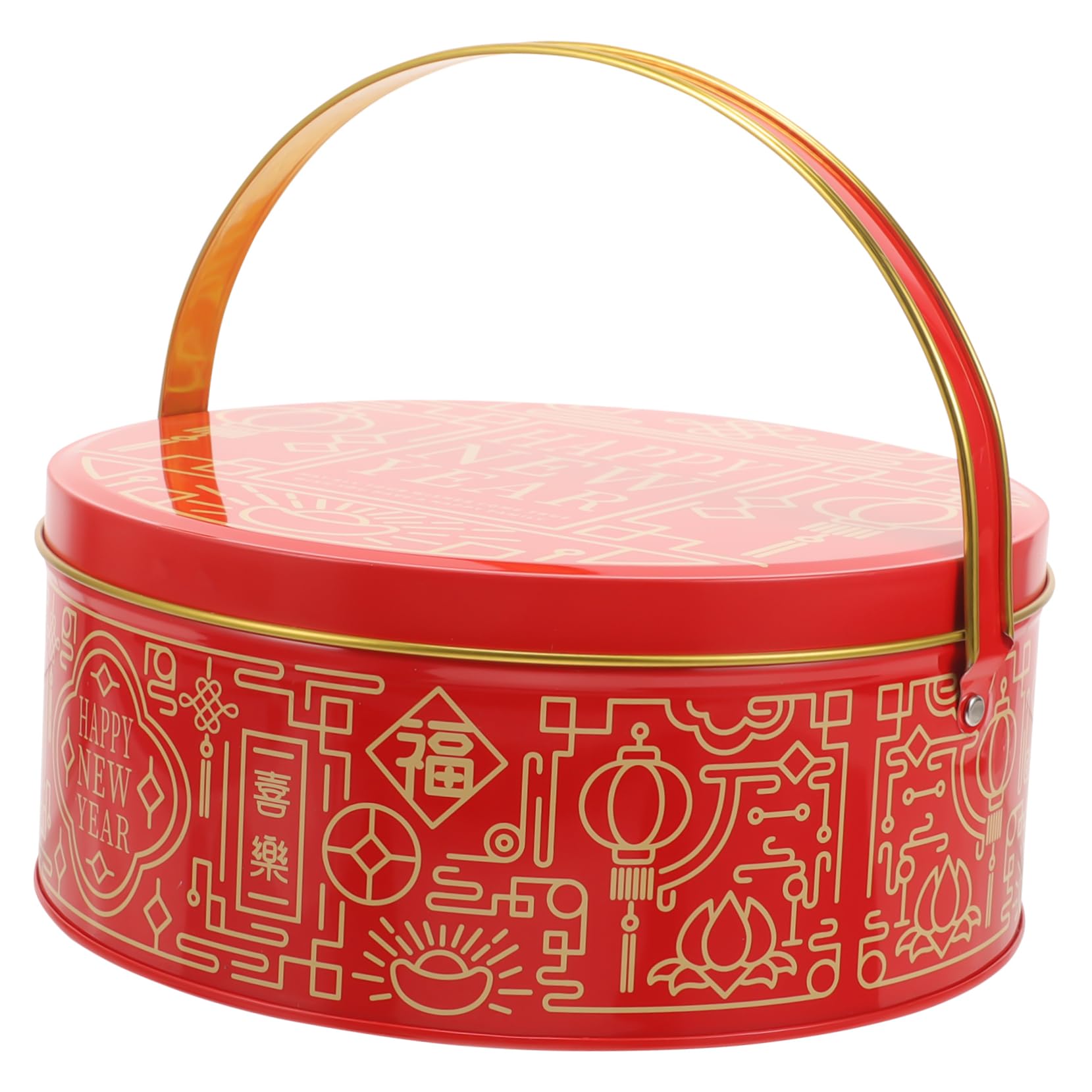 VALICLUD 4 Pezzi Regali di Candy Box decorativo piccole scatole da imballaggio scatole per imballaggio di caramelle Contenitori di caramelle scatole ferro battuto rosso