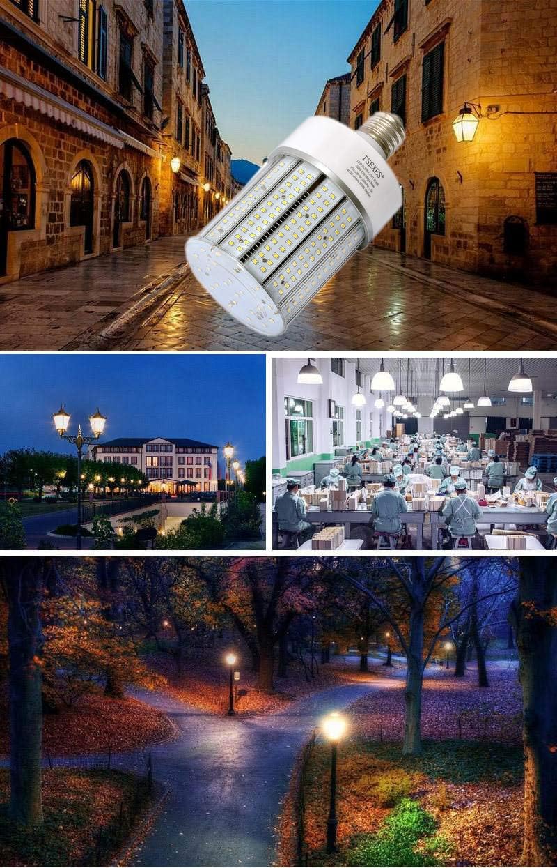 Exclusive Discount 50% Price 200W LED Corn Bulb E39 Mogul Base Light Bulbs(800W Equivalent) Replacement Metal Halide/HID/HPS,5000K Daylight 28,000 Lumens for Warehouse Garage High Bay Light
