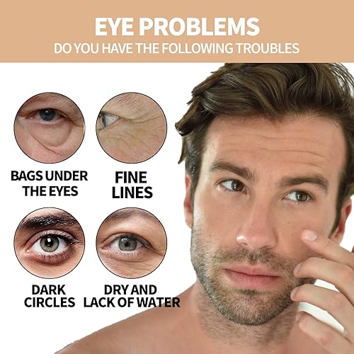Miniatura 3 de Expert Hydra - Rodillo de ojos energético para hombre, rodillo para debajo de los ojos, ojeras, tratamiento para debajo de los ojos, rodillo de ojos
