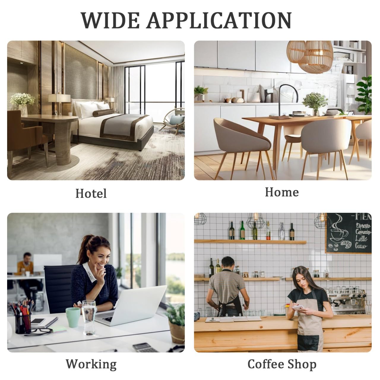 SOIMISS 3 Niveles Caja De Te Infusiones Organizador Acrílico Negro Para Café Especias Azúcar Estaciones Soporte Sobres Almacenamiento Encimeras Cocina Hotel Restaurantes Despensa Bar Length 4.91 Inch