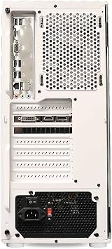 ViprTech Avalanche 2.0 Gaming PC - AMD Ryzen 7 (8c/16t 4.1Ghz Turbo), AMD RX 580 8GB, 16GB DDR4 RAM, 512GB SSD, RGB, WiFi, Prebuilt Computer Desktop Tower, White
