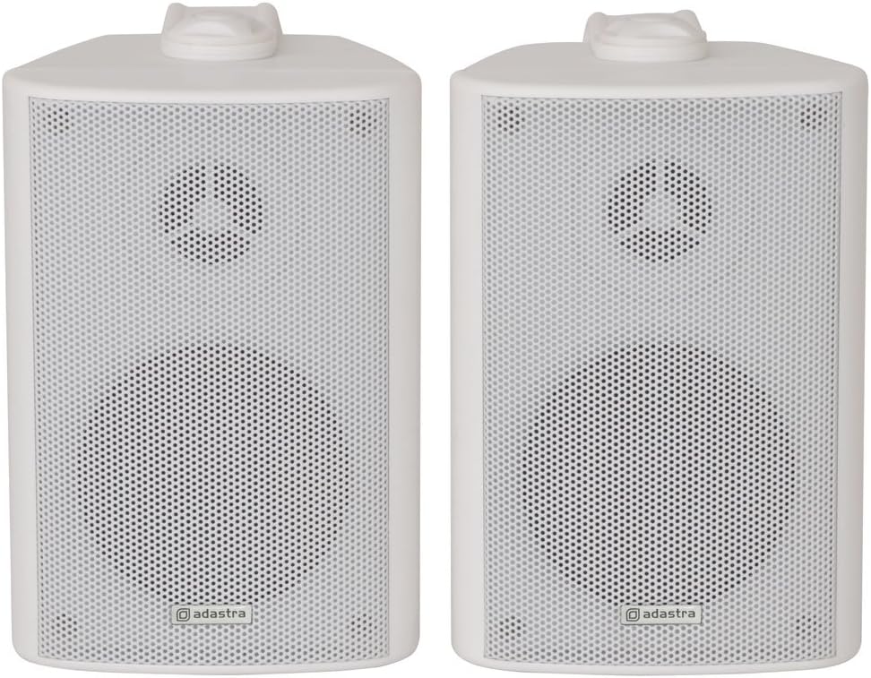Stereo Speakers, White