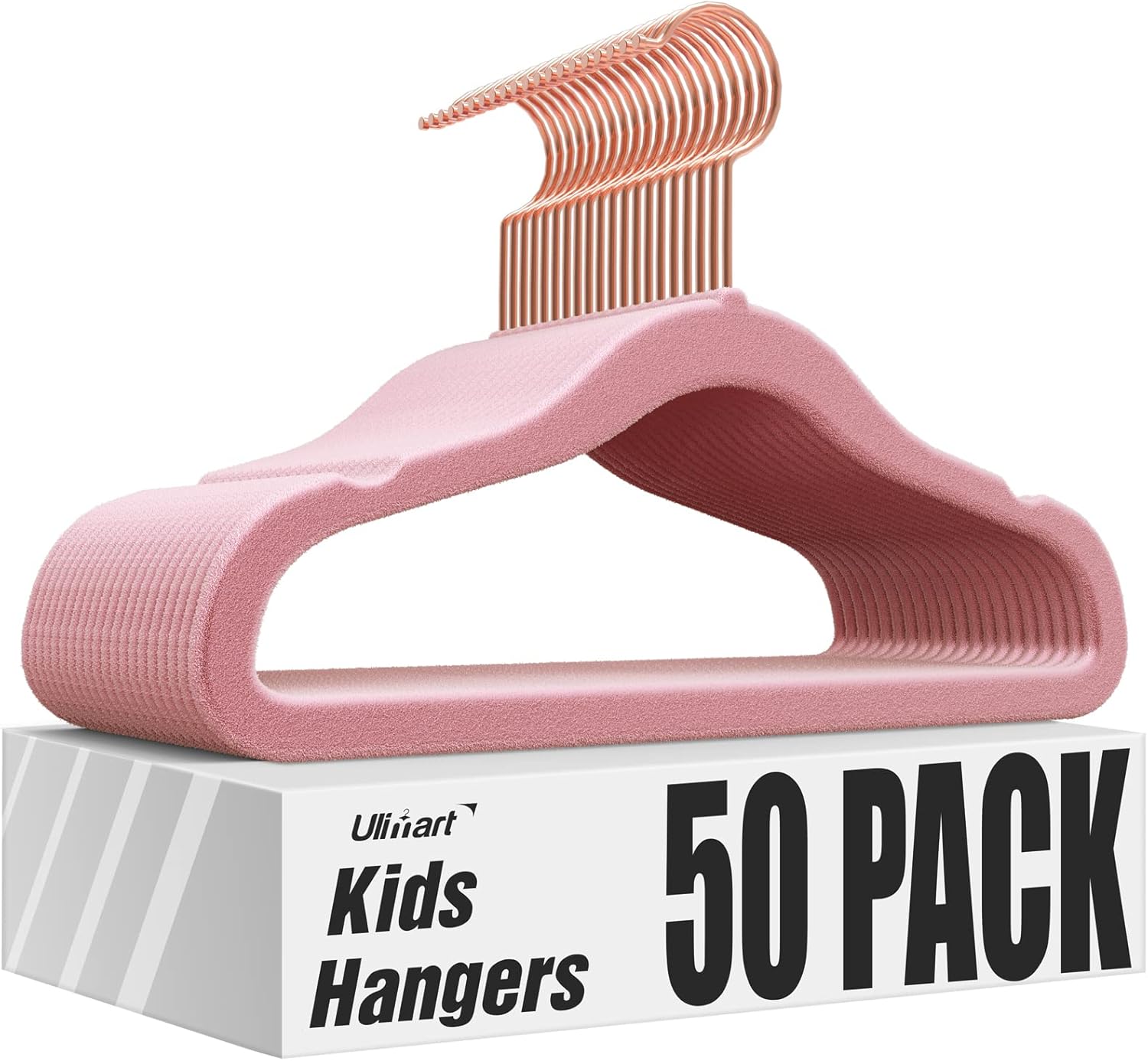 Ulimart Kids Hangers 14 Inch 50 Pack Kids Velvet