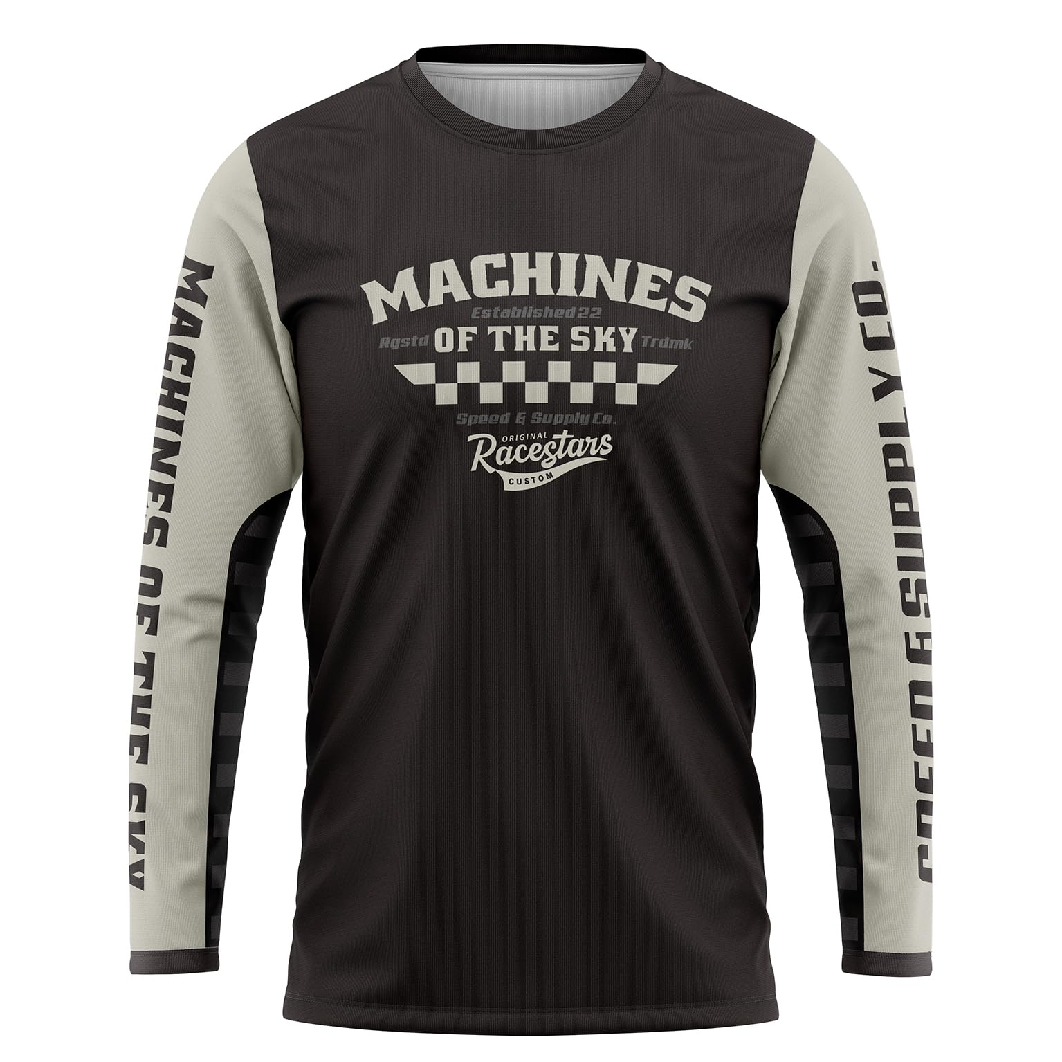 Men's Downhill Motorcycle Sportwear Cycling Jersey Mountain Bike T Shirt Long Sleeve Anti-uv MTB Jersey Racewear