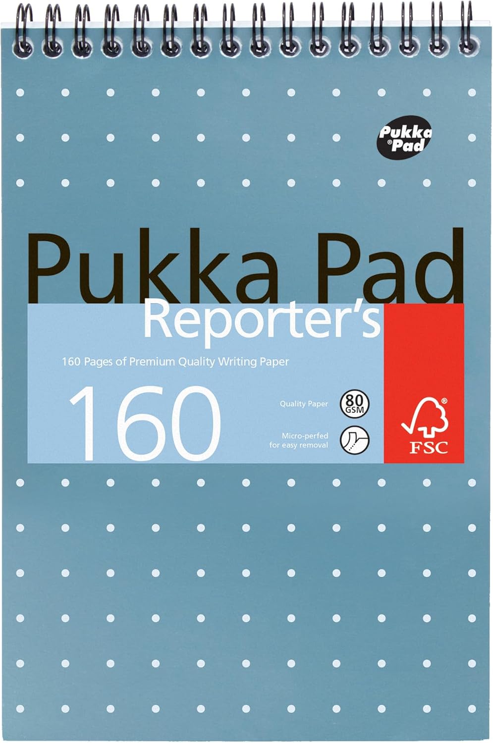 Pukka Pad Reporters Shorthand Notebook 80gsm 160 Pages NM001