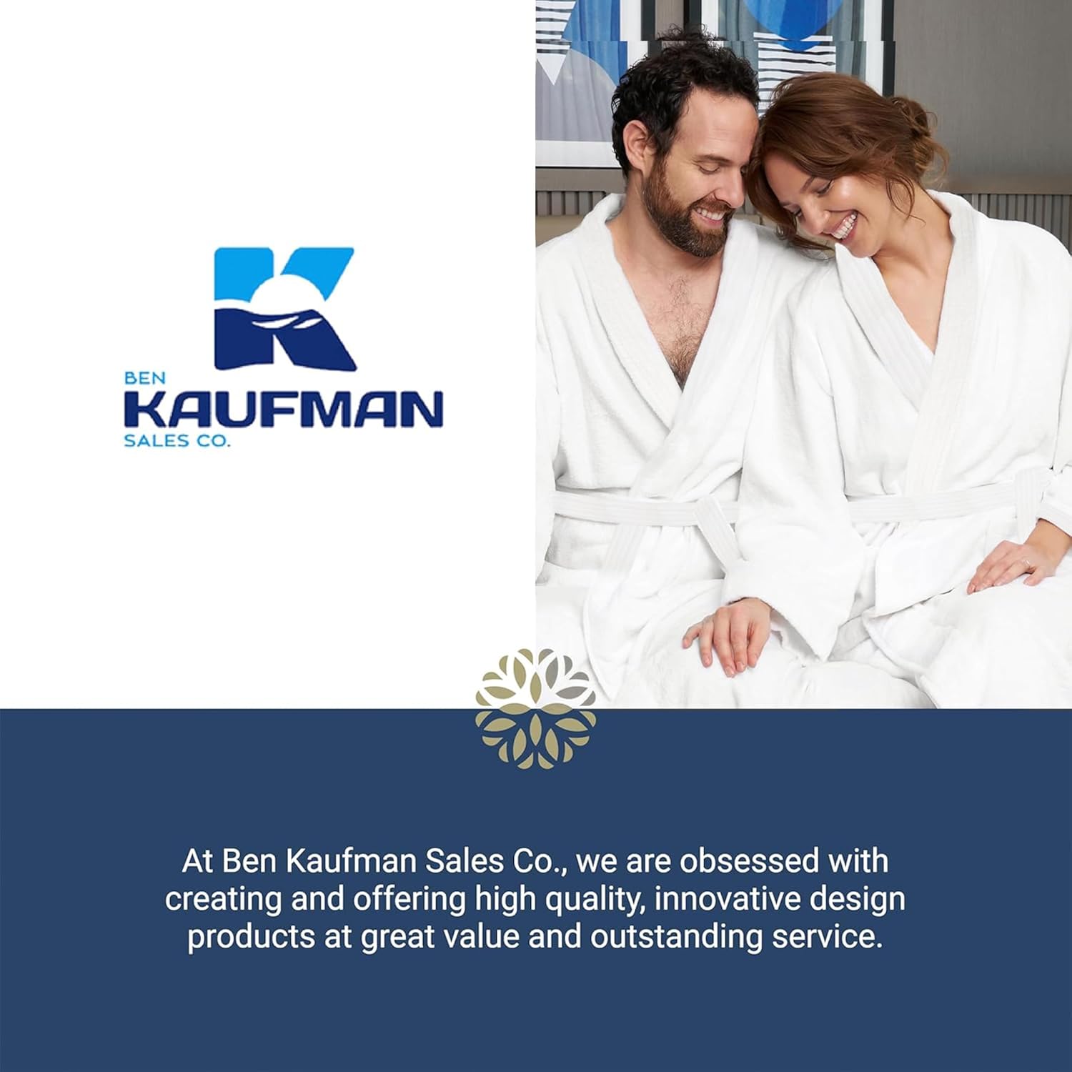 Kaufman Velour Kimono Robes with Hood Option | Personalized & Monogramed | Unisex 100% Cotton Spa Bathrobes for Men & Women - Image 9