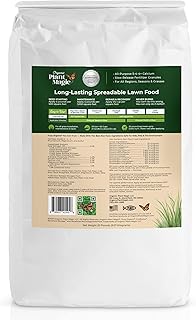 Organic Plant Magic - Truly Organic™ Slow Release Granular Lawn Fertilizer: Best Fertilizer for Grass, Bermuda, St. Augustine & Yard Care - Granules (20 Lb)
