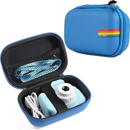 Leayjeen Funda para cámara infantil compatible con Seckton/Desuccus/Rindol/OZMI/Nine Cube/VATENIC/LC-dolida/GKTZ y más juguetes de cámara digital