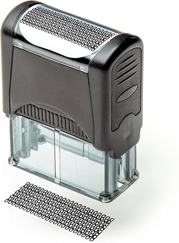 Miniatura 1 de Sello de goma autoentintado con protección contra robo de identidad, bloqueador de direcciones confidencial, sello de prevención antirrobo, sello de