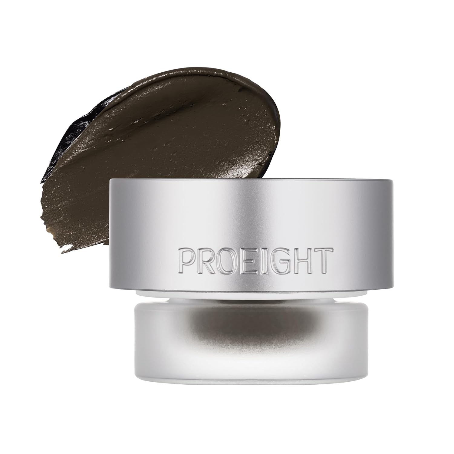 Piccasso PROEIGHT Stay On Gel Eyeliner 04 Mute Brown, Long Lasting Waterproof Cream Texture High Pigment Eyeliner for Precise Smooth Drawing, Korean Makeup