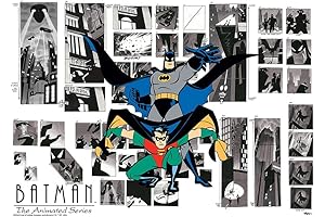 MIGHTYPRINT Collector's Edition Batman: The Animated Series Storyboard Poster