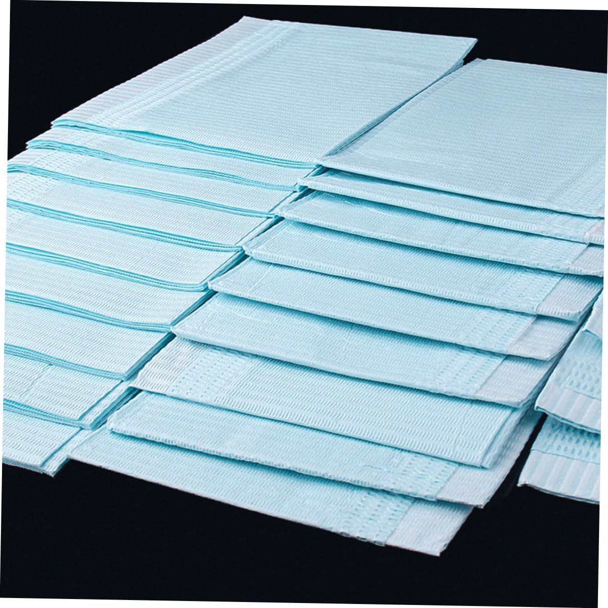 125pcs Waterproof Disposable Tattoo Tablecloths Absorbent Clean Pads for Tattoo Artists Medical Use Blue Paper Table Covers for Professional Settings