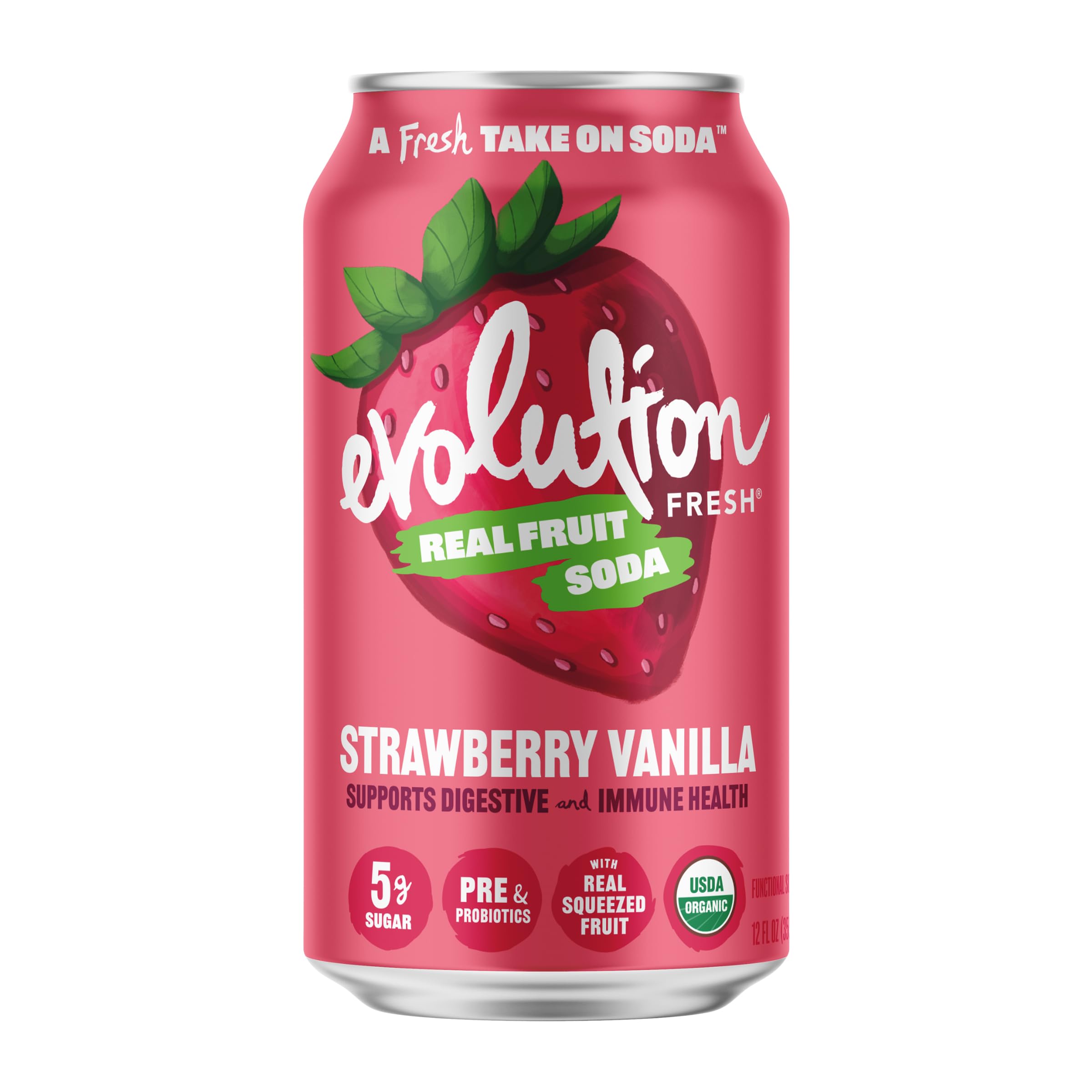 Evolution Soda Watermelon Raspberry evolution fresh