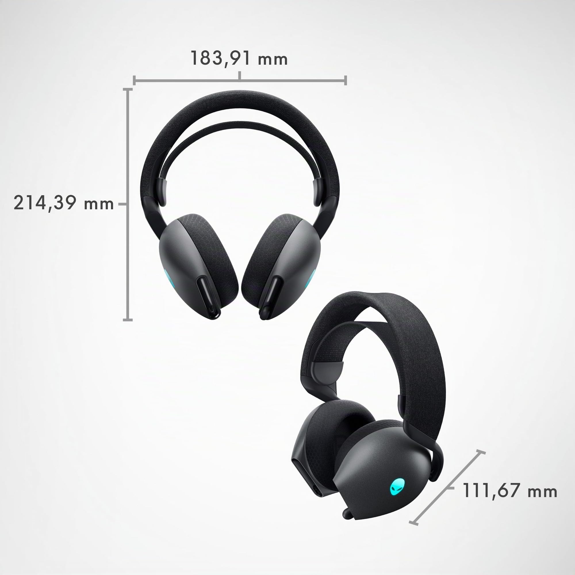Alienware AW720H - Casque Gaming sans fil Bimode (Dark Side of the Moon)