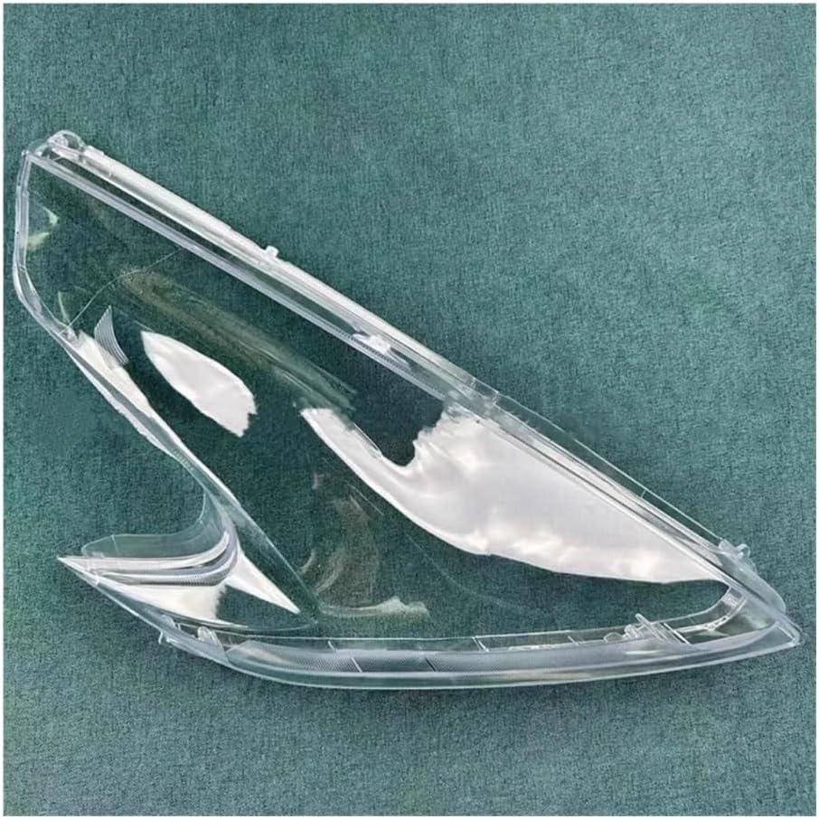 Head light Lens Compatible Compatible for Nissan 370Z 2008 2009 2010 2011 2012 2013 2014 2015 2016 2017 2018 2019 Head lamp Shell Glass Lampshade Cover Replacement(Right side) (Left and Right 2 Pcs)