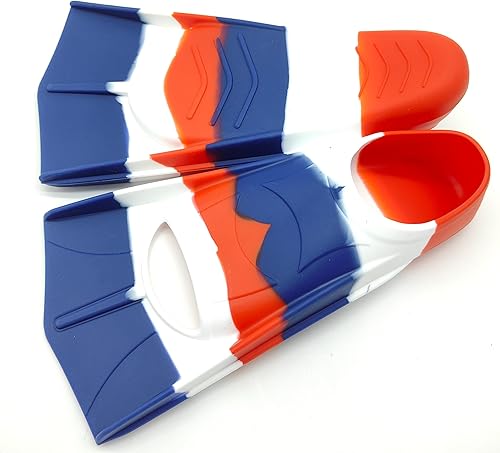Miniatura 6 de Fadgesy Swimming Training Fins,Comfortable Silicone Flippers for Swimming and Diving,Size Suitable Kids Girls Boys Adult