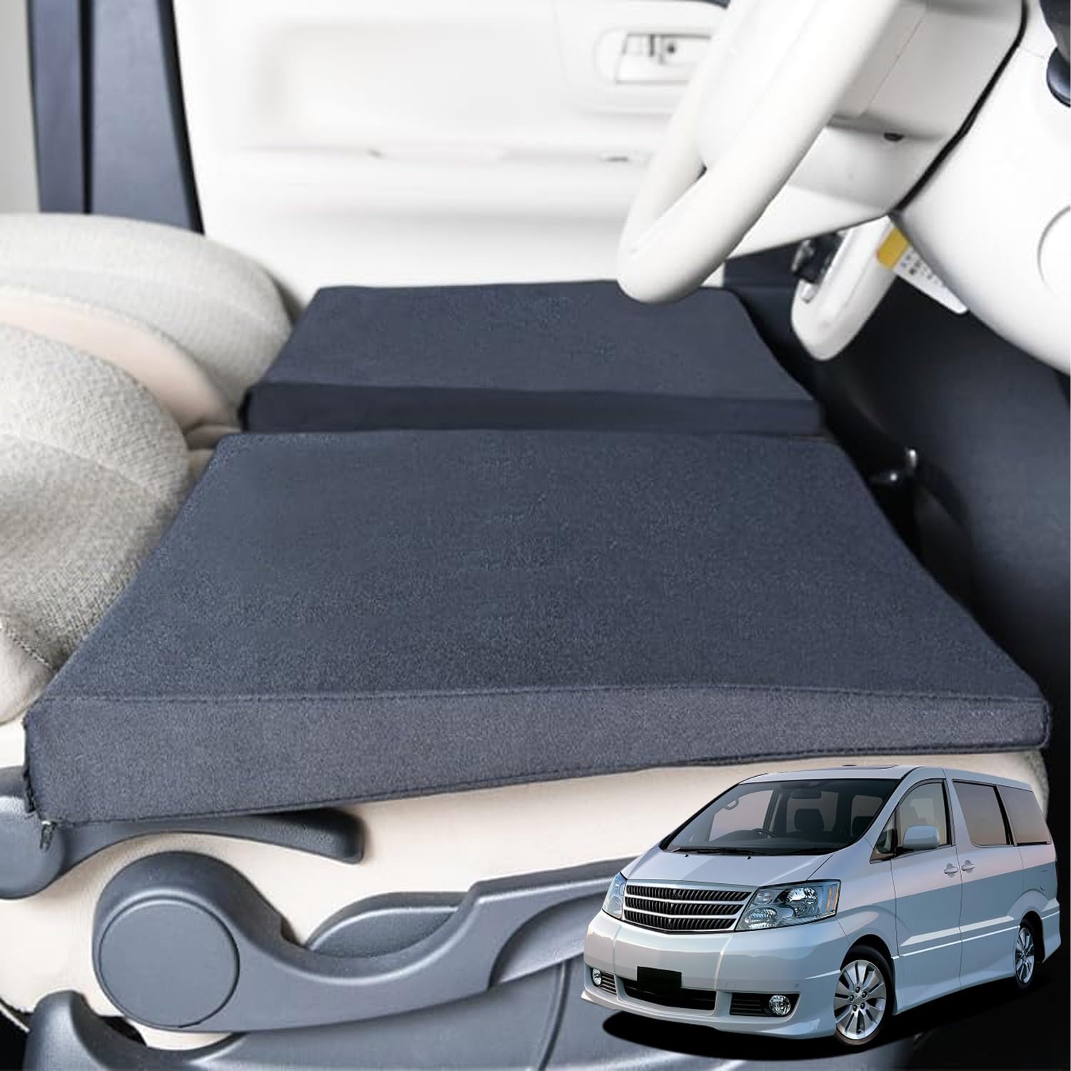 Amazon.co.jp: 【日本製】愛車のアルファード10系(8人乗り) で眠れる