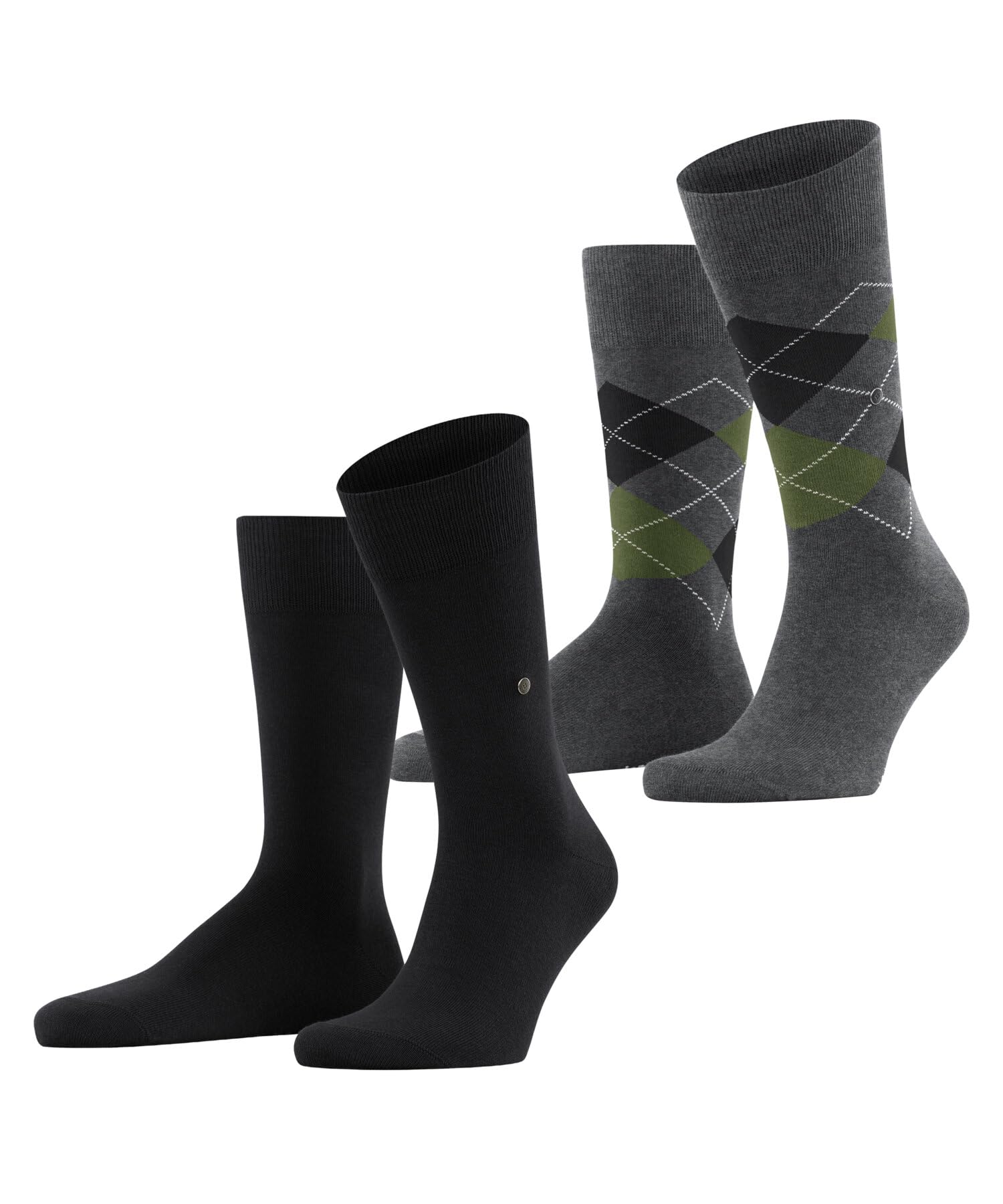 Burlington Calcetines (Pack de 2) para Hombre