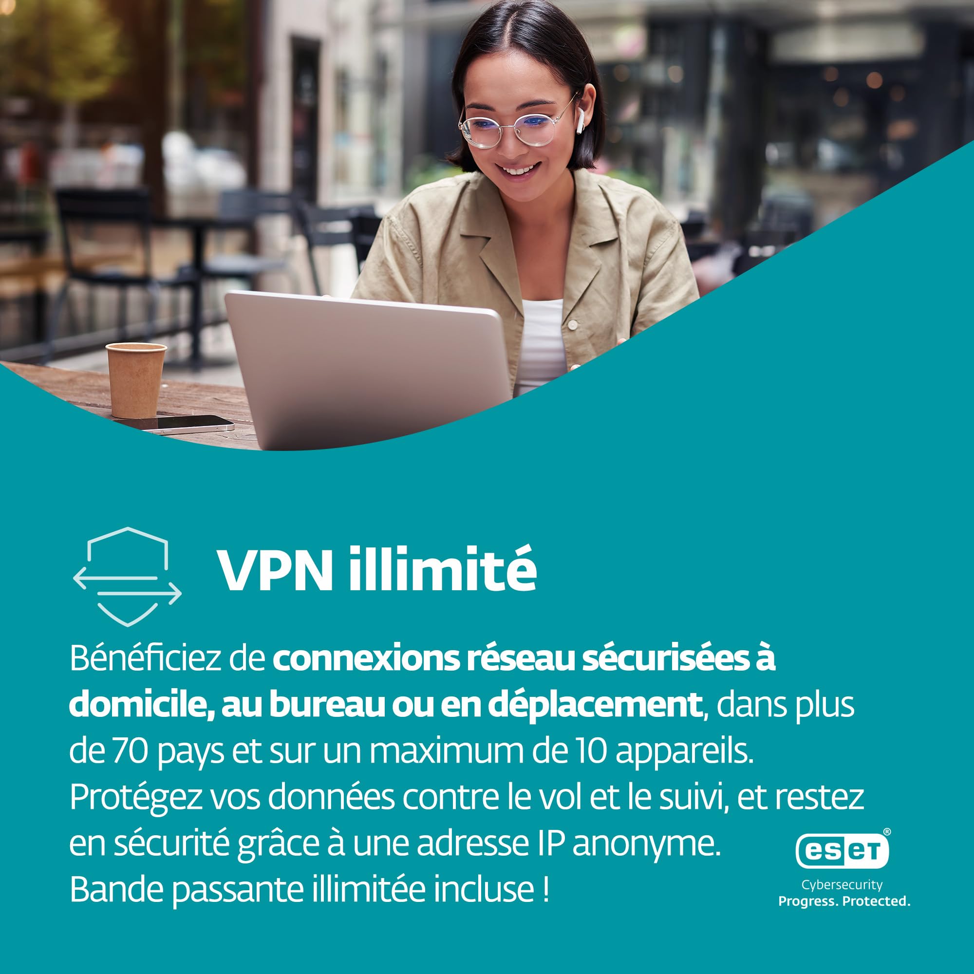 ESET Small Business Security | 10 appareils | 1 an | Antivirus, Banque sécurisée, Ransomware Remediation, VPN, Secure Data, Protection des serveurs | Clé d'activation par e-mail