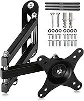 Suptek MA2720 Full Motion TV Wall Mount for 15-32 Inch TVs - Swivel Tilt 360° Rotation VESA 75/100 Adjustable Articulating Bracket