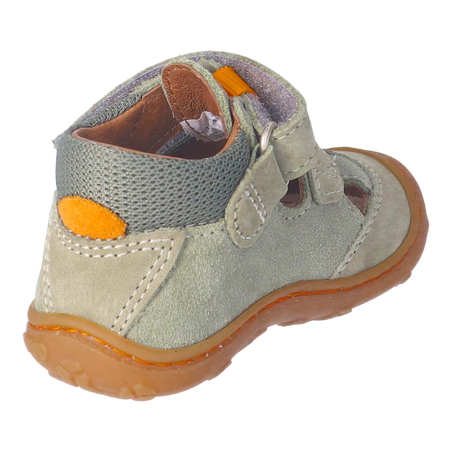 RICOSTA Mädchen und Jungen Kletthalbschuhe EBI, Kinder Lauflernschuhe, Weite: WEIT, lose Einlage