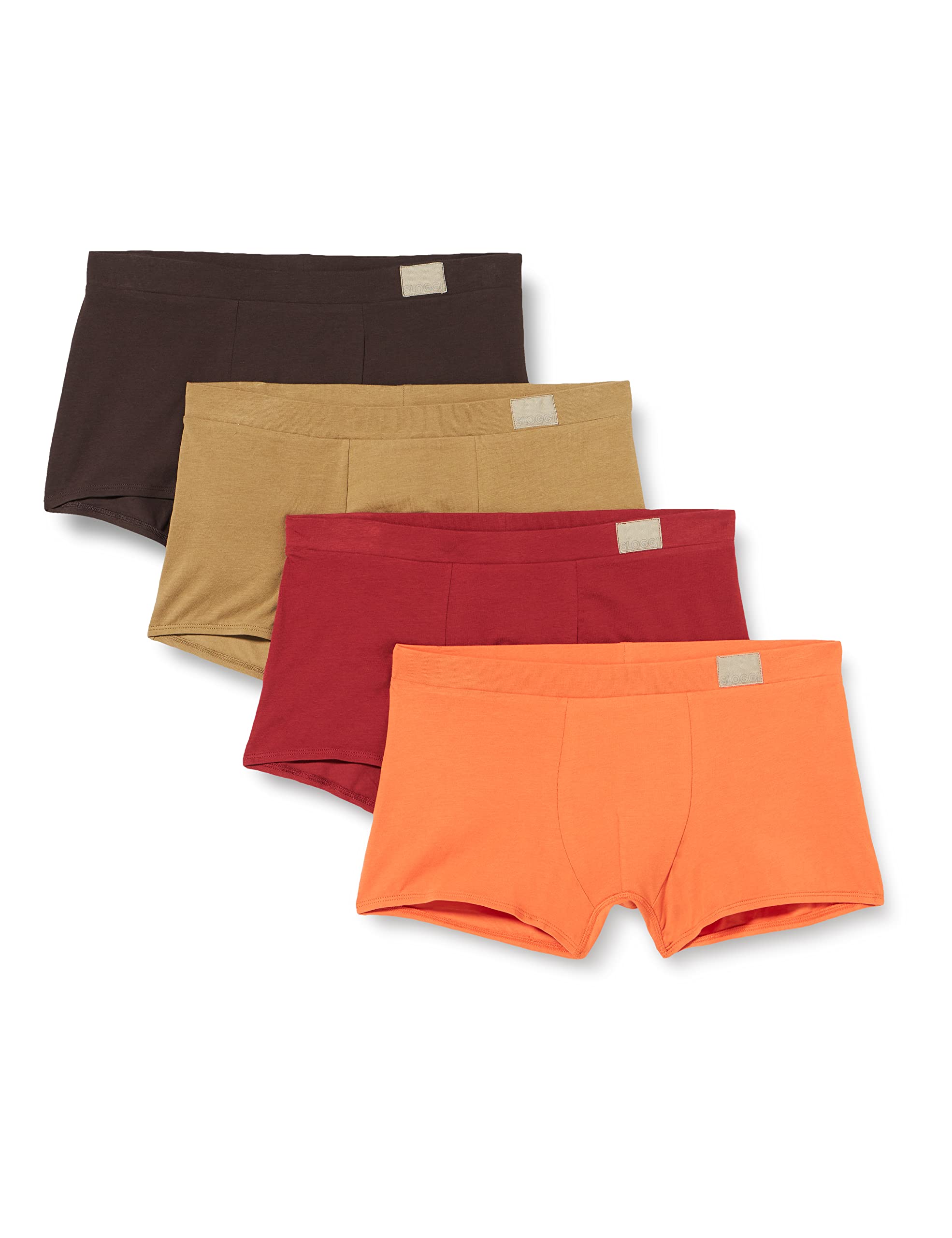 Sloggi Men's Brown - Dark Combination Go Natural Hipster C4p,