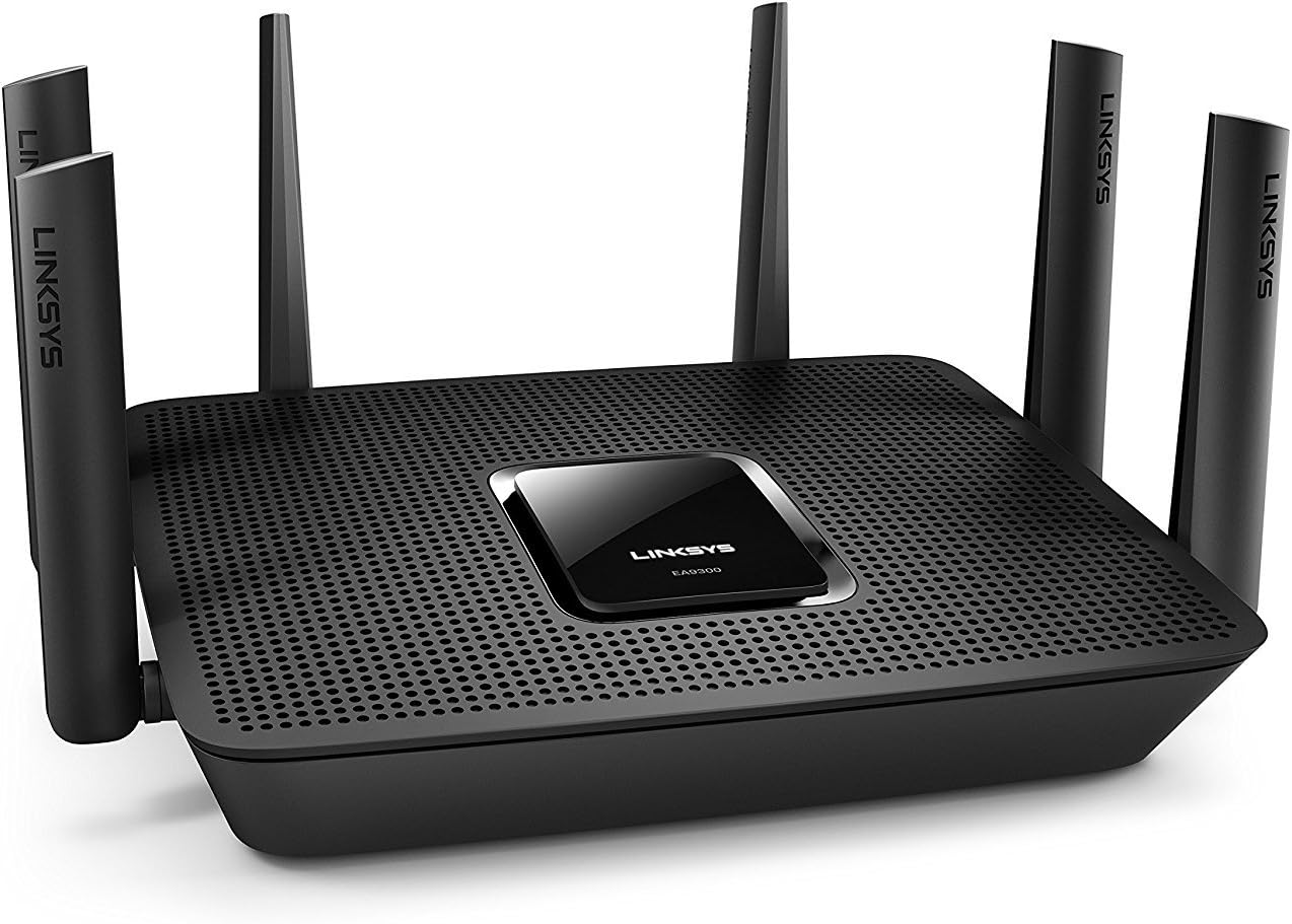 Linksys EA9300 Max-Stream AC4000 Tri-Band Wifi Router (Renewed)