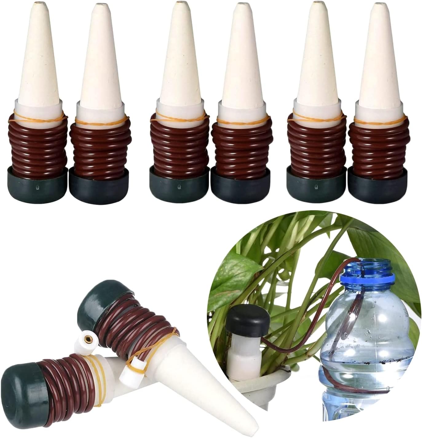 8Pcs/Set Self Watering Stakes Automatic Watering System, Plant Self