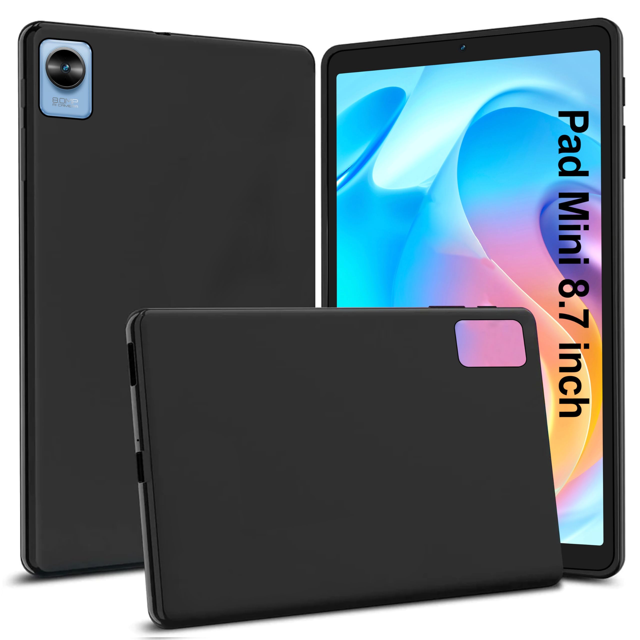 TGK Back Case Cover for Realme Pad Mini 8.7 Inch Tablet Black (B09ZXM795B) Amazon Price History, Amazon Price Tracker