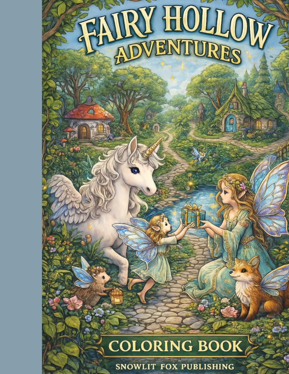 Fairy Hollow Adventures: Intricate art to color mystical creatures (Fairy Hollow Adventures 2 set series)