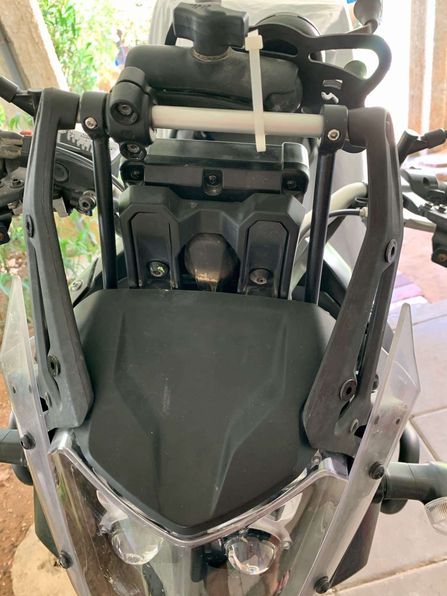 Porta Telefono Moto per Yamaha Tenere 700 XTZ700 Tenere XT700Z Tenere Staffa Antivibrante di Navigazione per Moto Supporto Anti-Vibrazione