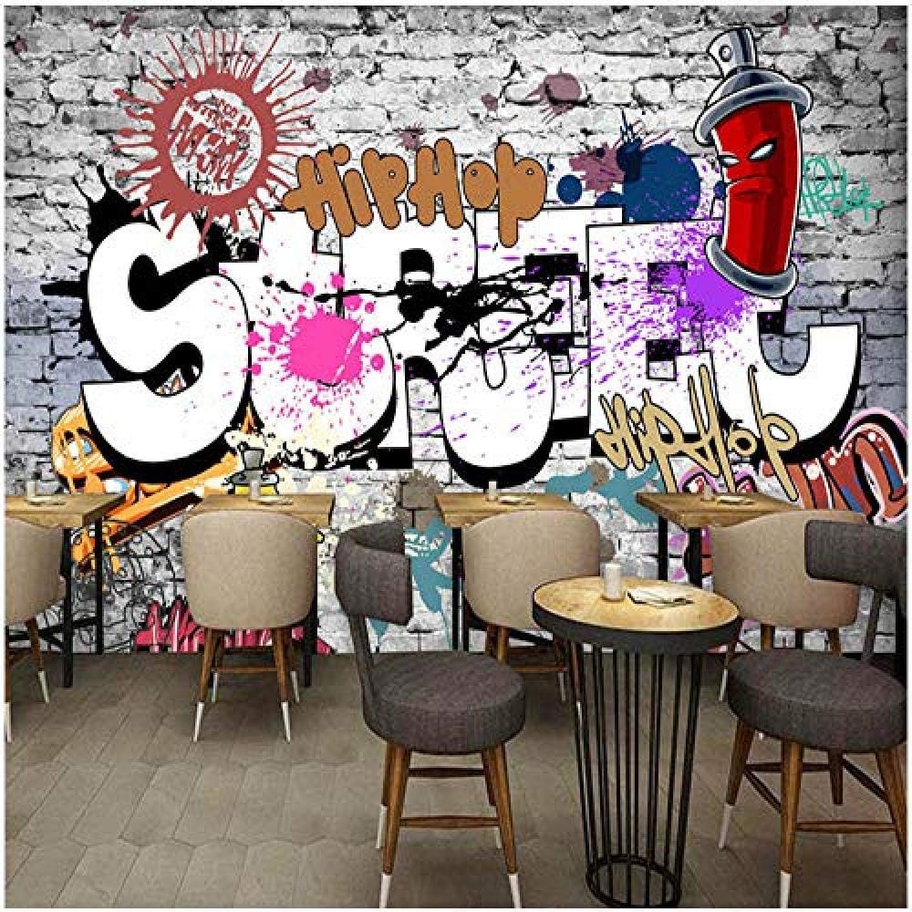 Amazon Djskhf 3d壁画壁紙クリエイティブアートレトロストリートグラフィティバーレストランの背景の装飾大壁絵画壁紙 400x280cm 壁紙 Amazon Djskhf 3d壁画壁紙クリエイティブアートレトロストリートグラフィティバーレストランの背景の装飾大壁絵画壁紙 400x280cm 壁紙