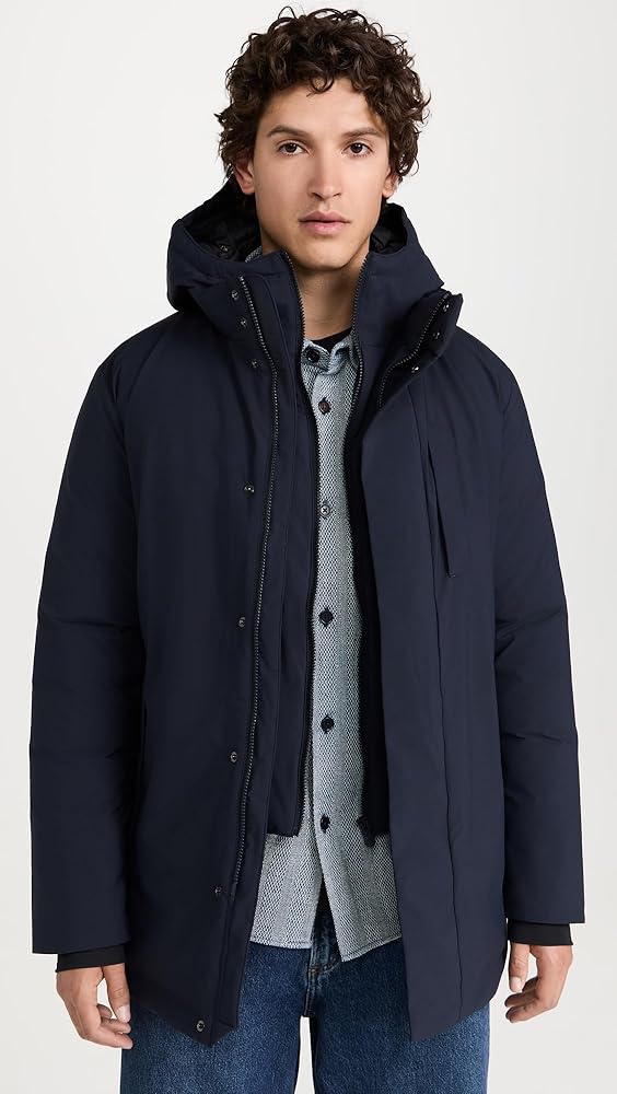 Save The Duck Men's Sesle Jacket, Blue Black, XS at Amazon Men's