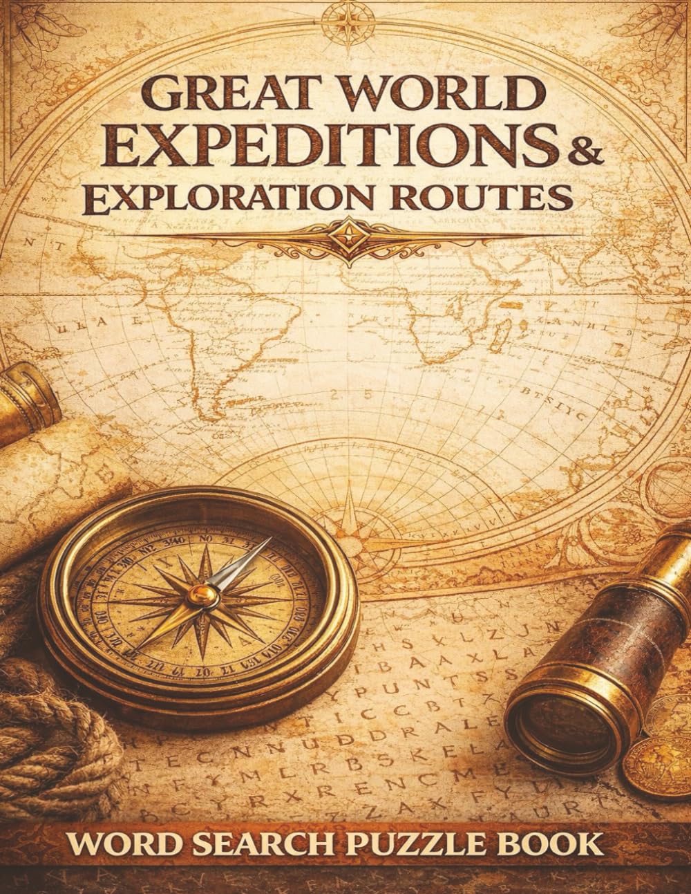 Great World Expeditions & Exploration Routes: A Word Search Puzzle Book Featuring Legendary Journeys, Historic Routes & Age of Discovery Adventures (Travel & Discovery)
