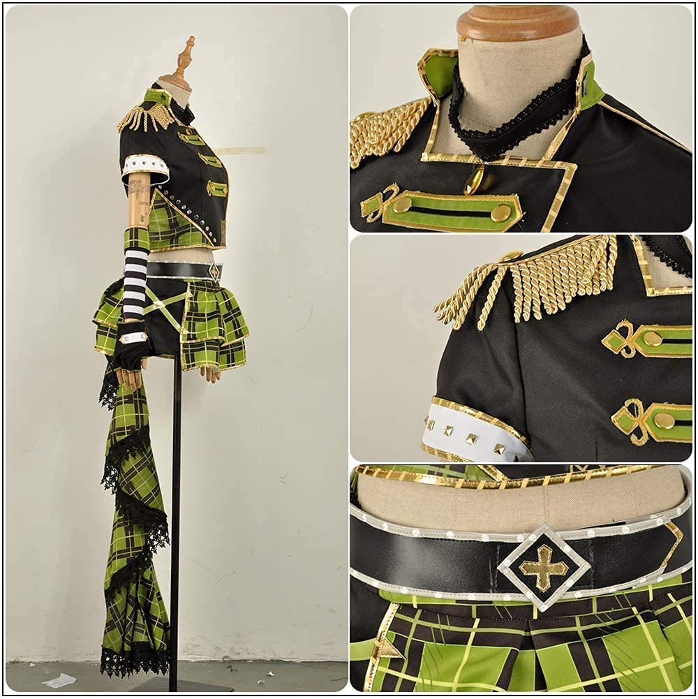 ウィッグ付き】ラブライブ 国木田花丸 パンクロック編覚醒後 コスプレ