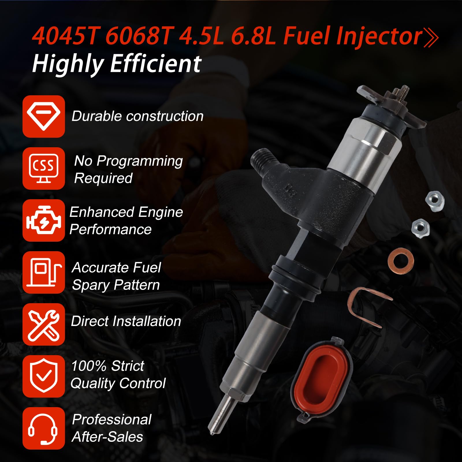 rrs.jp、、 Amazon.com: 4PCS 095000-6320 095000-6321 RE530361 RE531210