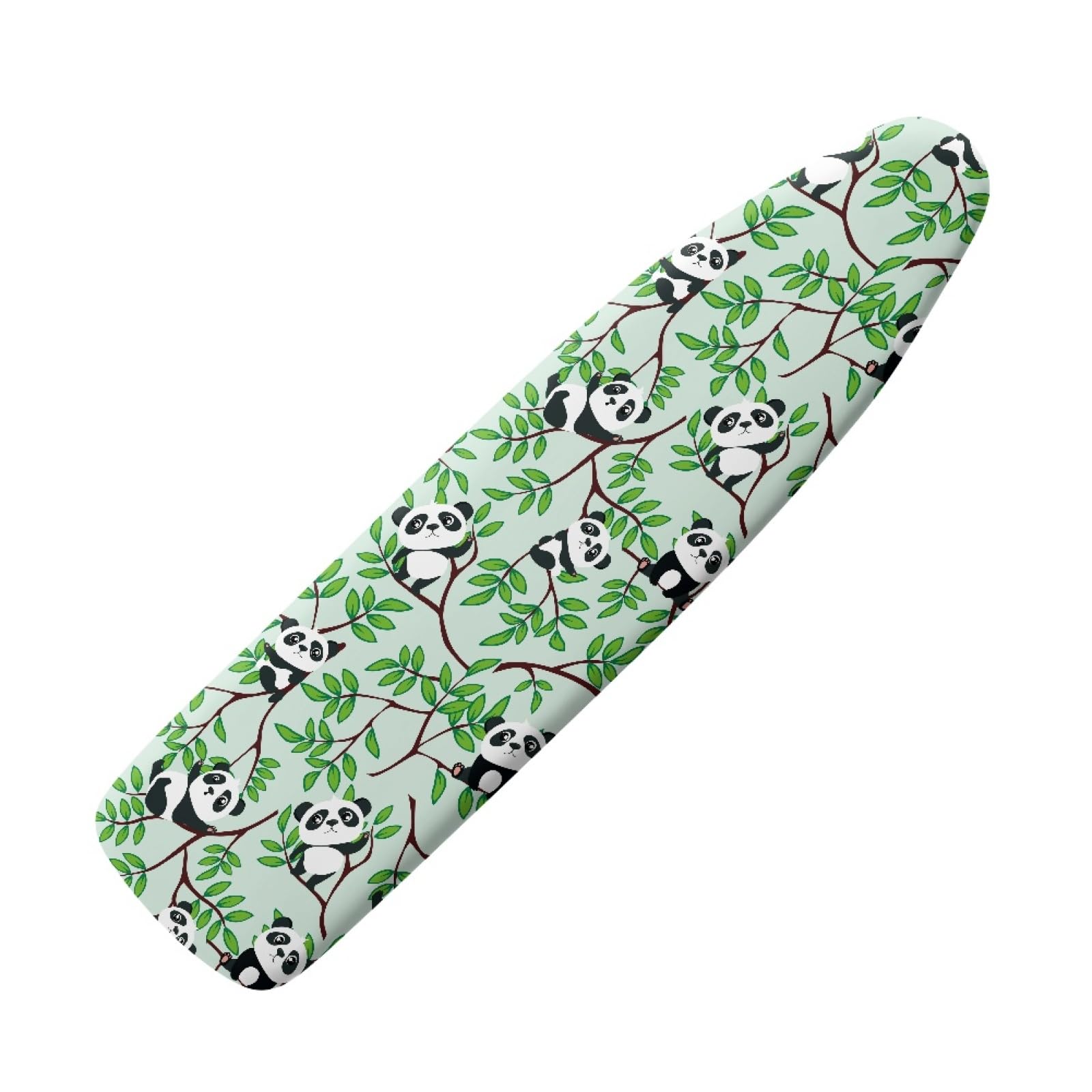 Dajingkj Ironing Board Cover for Steam Ironing Station with Elastic Elastic Band, Full Size, Personalised Ironing Board Covers, 130 x 45 cm, with Velcro Fasteners, Washable, Elastic for Home