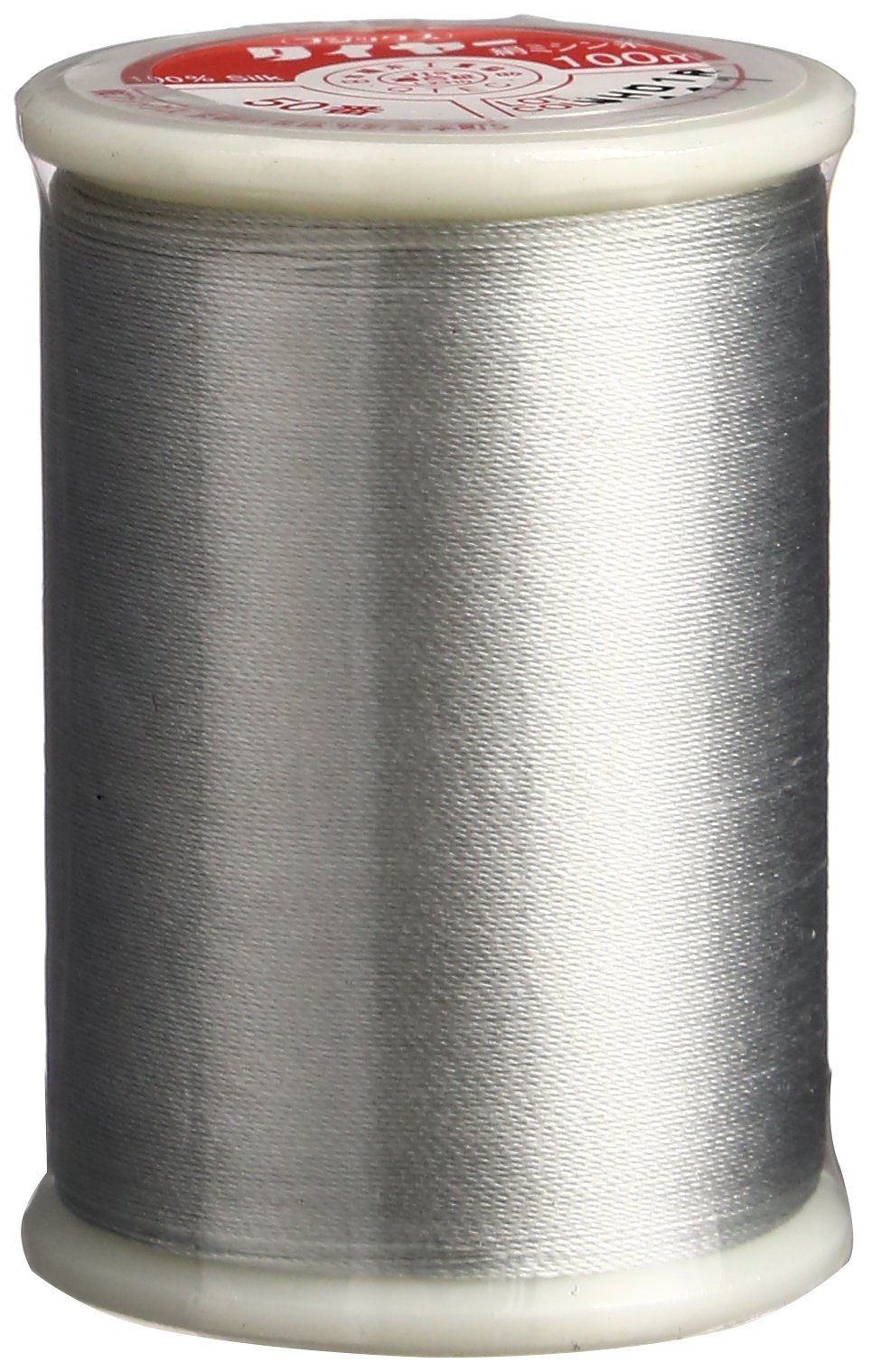 Superior Threads Tire Silk #50 3-Ply 50-Weight High Sheen Silk Embroidery Quilting Sewing Thread - 109 Yard Spool (#111 Dove Grey)