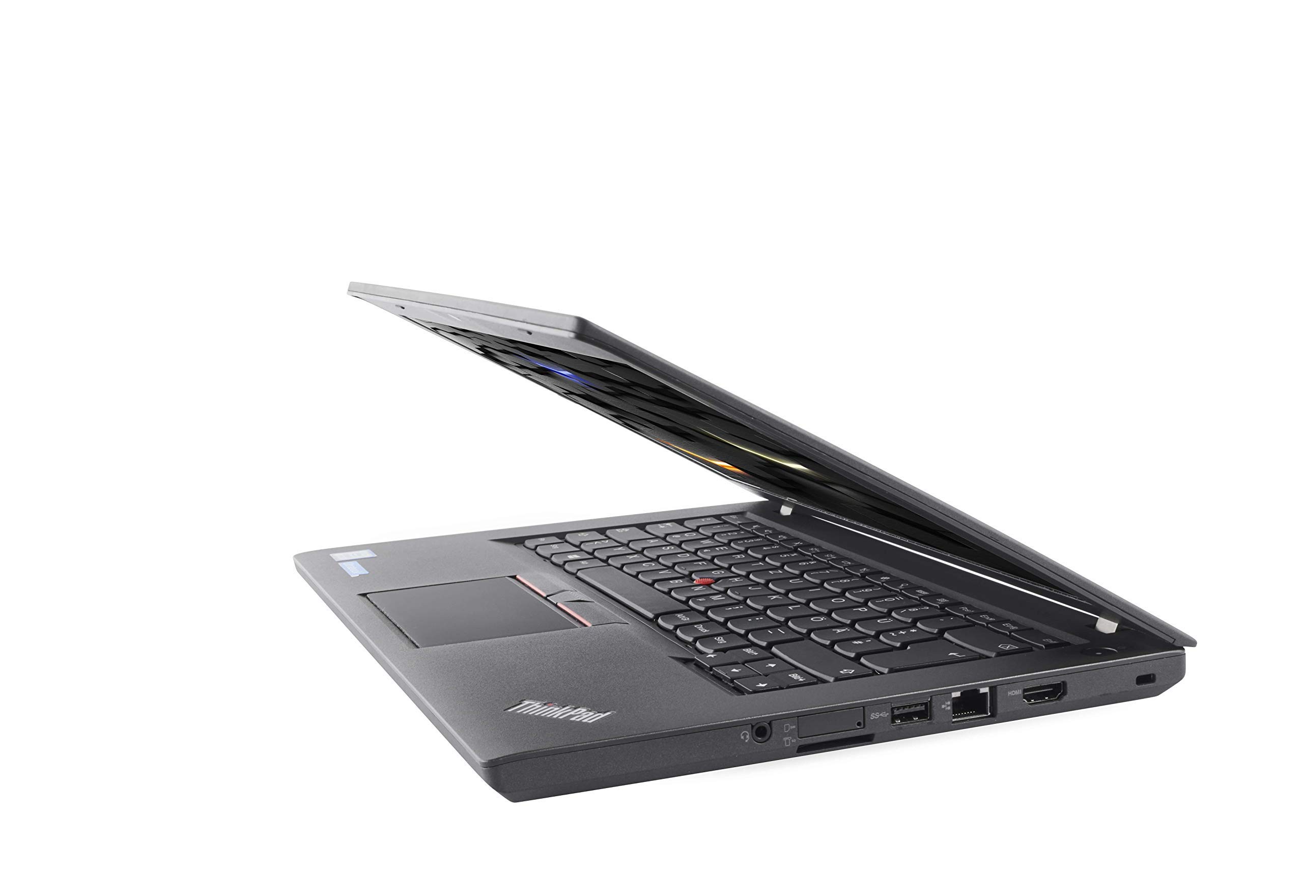 Lenovo ThinkPad T460 (14 cali) Laptop – Intel i5 (6.generacja), 16 GB RAM, 320 GB HDD, 1600 x 900 HD+, HDMI, kamera internetowa, LTE, podświetlana klawiatura, Windows 10 Pro – Ultrabook biznesowy (odnowiony)