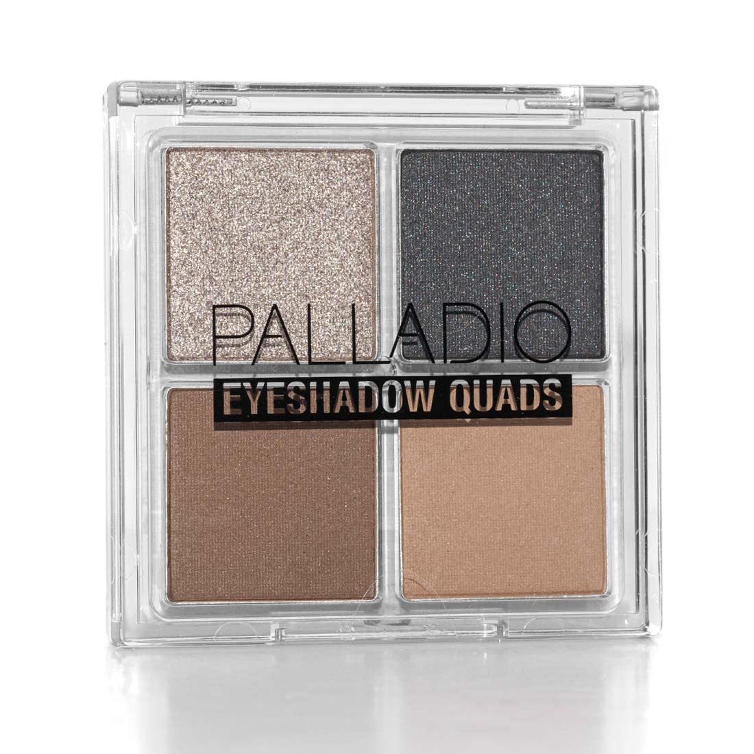 Sponsored Ad – Eyeshadow Quad (Party Rocker) – Velvety Pigmented Palette with Matte, Metallic & Shimmer Finishes, Blendable Creamy Formula, Talc-Free, 4-Shade Compact