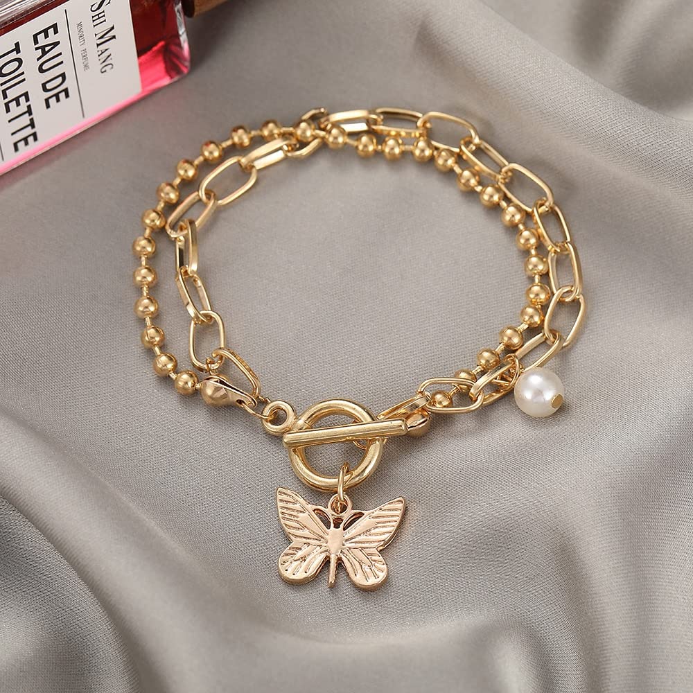 Toned Plated Bracelet Combo SMNJG-CB-BNG-7679
