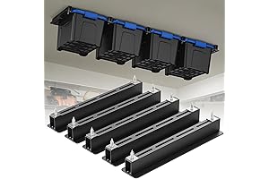 Premium Ceiling Utility Racks for Overhead Garage Tote Storage