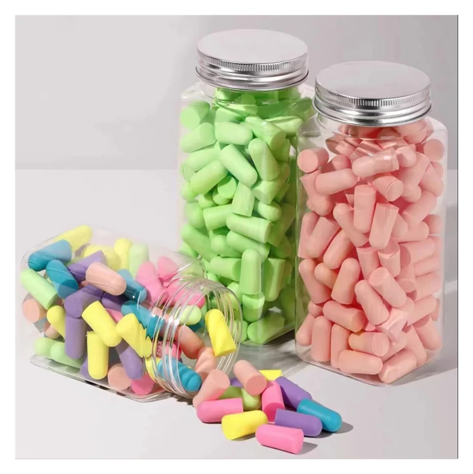 Tapones Oidos Espuma antirruido for dormir multicolor(120PCS Multicolor)