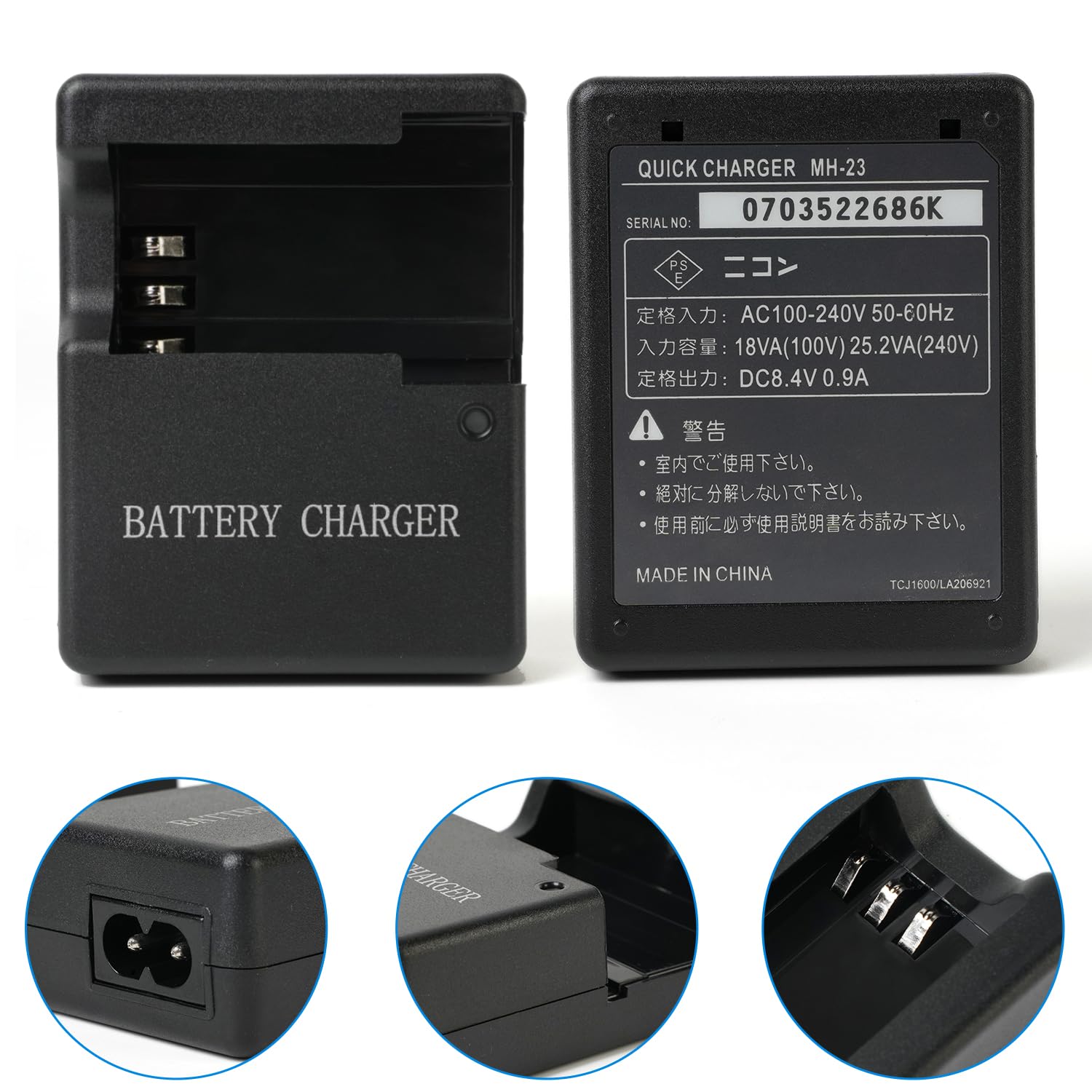 Batería EN-EL9 Y Cargador Para Cámaras Nikon - Compatible Con D40, D40X, D60, D3000, D5000 | 2200 MAh, 7.4V, Carga Inteligente