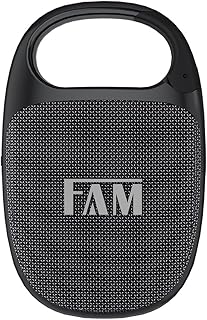 Caixa de som bluetooth fam a15 10w rms portátil à prova d’água e poei