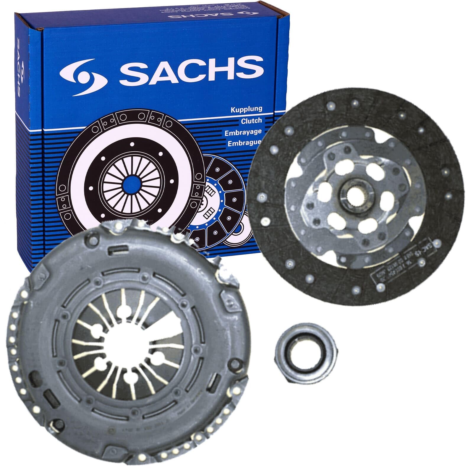 SACHS 3000 845 701 Kit De Embrague compatible con Seat Ibiza III (6L1) 2002-2009 y Otros Vehículos
