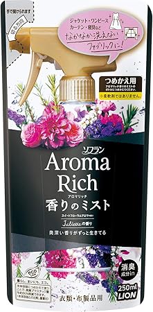 Amazon ソフランアロマリッチ香りのミスト 芳香 消臭スプレー ジュリエット スイートフローラルアロマの香り 詰め替え 250ml ソフランアロマリッチ ドラッグストア Amazon ソフランアロマリッチ香りのミスト 芳香 消臭スプレー ジュリエット スイートフローラルアロマの香り 詰め替え 250ml ソフランアロマリッチ ドラッグストア