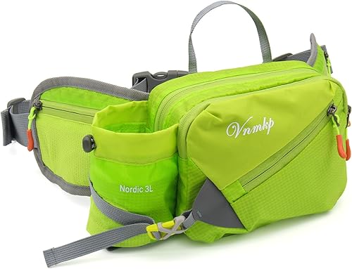 Miniatura 10 de Riñonera con soporte para botella de agua para hombres y mujeres para correr, escalar, senderismo, fitness, ciclismo y otros deportes al aire libre,