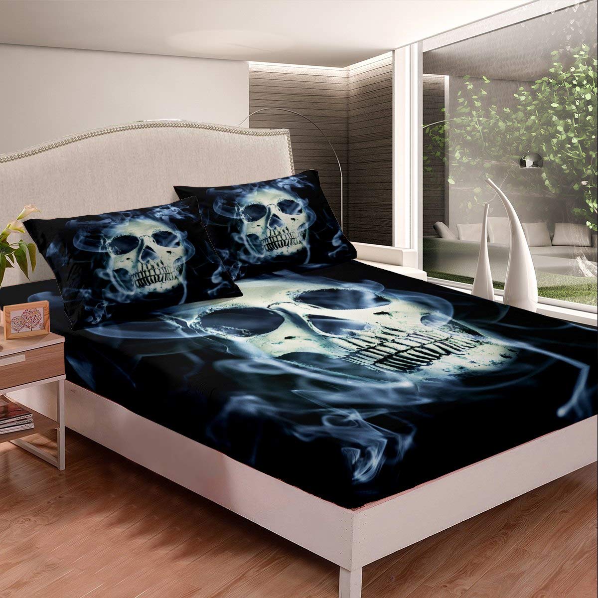 Lenzuola Matrimoniali 3 Pezzi Con Gatti - Set Microfibra 160x190cm + 2 Federe