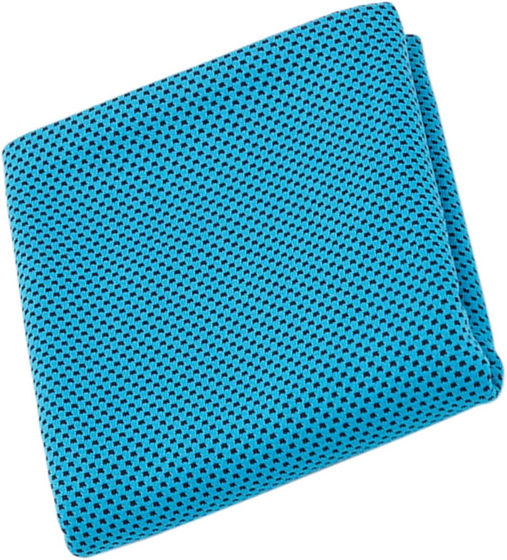 1Pc Cooling Sports Towel Quick Drying Ice Cold Towel for Gym Yoga Running and Outdoor Activities Skin Friendly Random Color Design